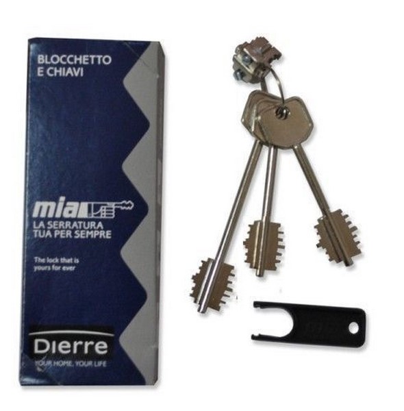 BLOCCHETTO ATRA-DIERRE BLO3110 CON 3 CHIAVI MM.92